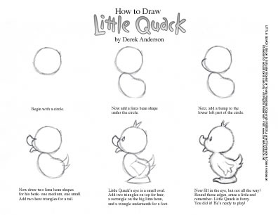 Draw Little Quack